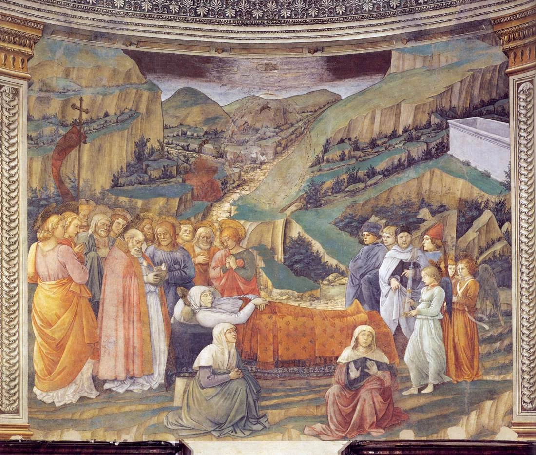 Morte della Vergine - Duomo, Spoleto